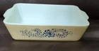 Vintage Pyrex Homestead 0502 Refrigerator Dish 1 1/2 Pt No Lid Very Nice