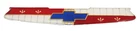 1955 Chevy Belair 210 150 Hood Emblem Acrylic Insert