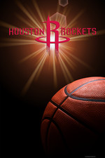 Houston Rockets Wall Art Print NBA Gift Man Cave POSTER CANVAS
