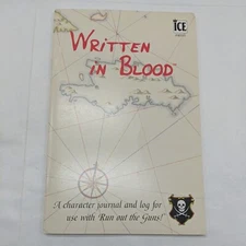 Written In Blood Run Out The Guns! RPG Book ICE
