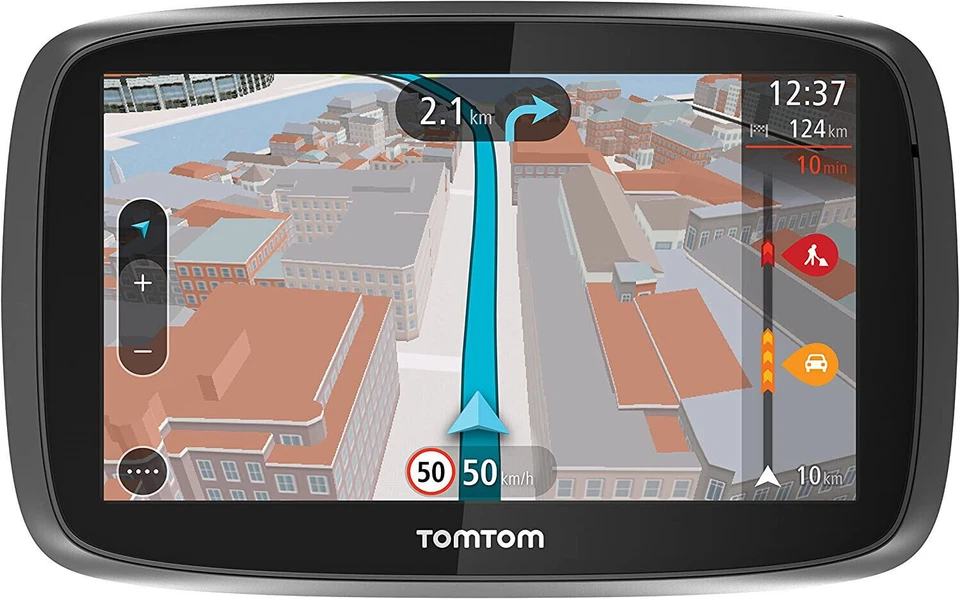 TomTom Go 5100 World Navi, 5 Zoll, Lifetime Maps&Traffic&Radar über SIM-Karte - Bild 2 von 4