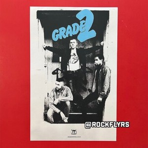 GRADE 2  11x17 Record store promo poster
