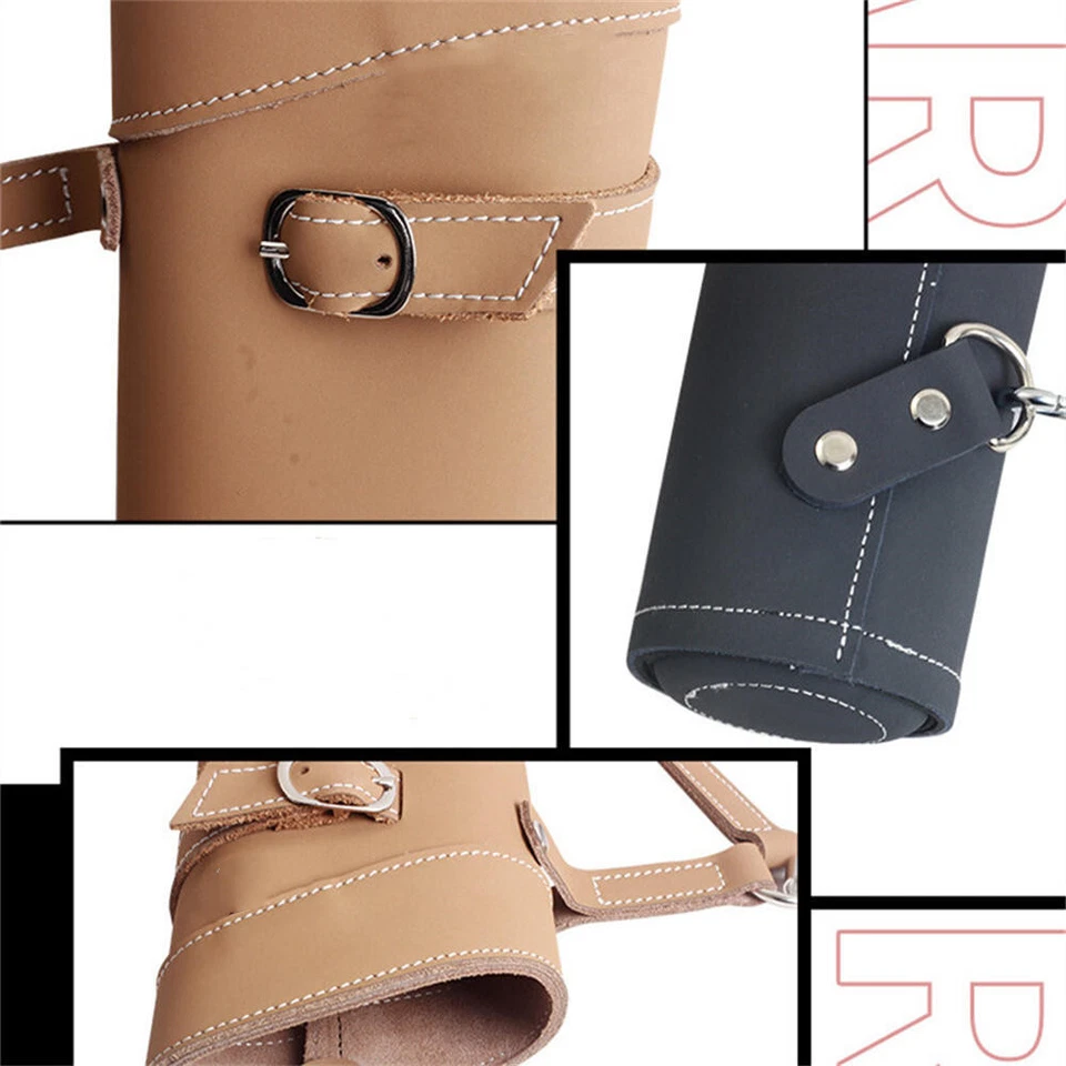 Bow And Arrow Bag Quiver Hip Back Leather Load 25 Arrows Shooting Arrow Holder - image 2 of 4