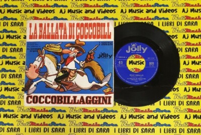 LP 45 7'' REMO GERMANI La ballata di cocco bill Coccobillaggini 1964 no cd mc dvd
