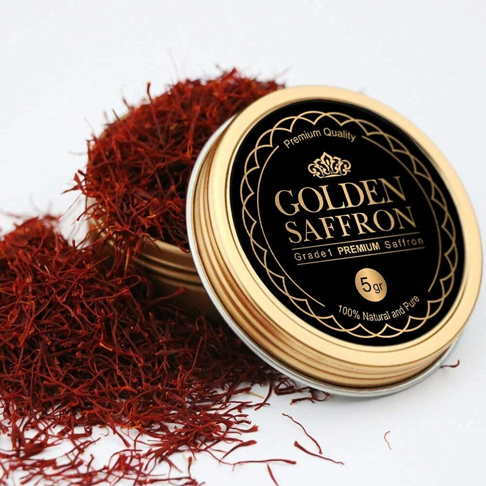Golden Saffron, Finest Pure Premium All Red Saffron Threads, Grade A+ - Image 3 of 4