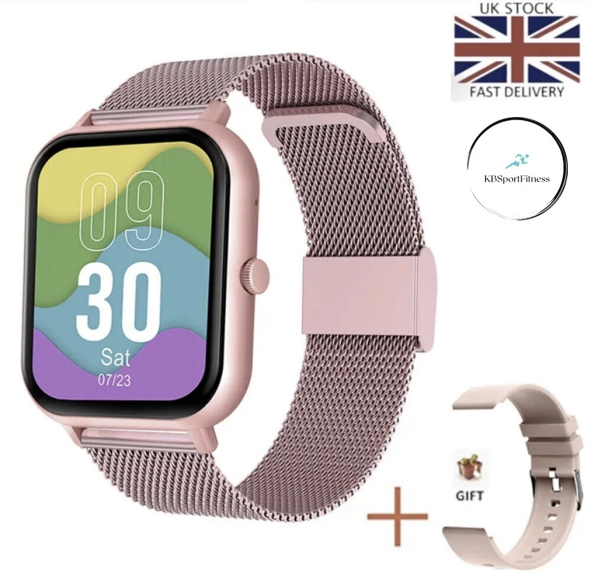 Smart Watches for Women For iphone Samsung 2024 Waterproof Sports Fitness Watch