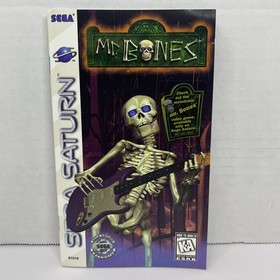 Sega Saturn Game Mr. Bones CIB Complete In Box W/ Reg Card