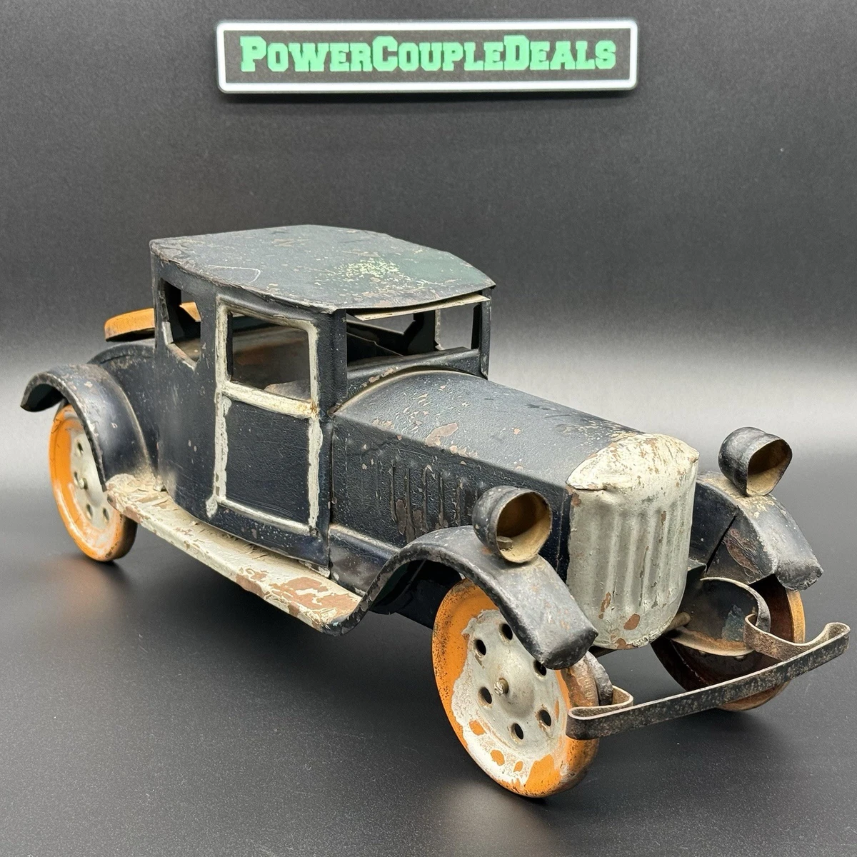 Pressed Steel Car 1920 Vehicle Year Vintage Manufacture Diecast