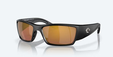 Costa Del Mar Corbina Pro POLARIZED Sunglasses Black W/ Gold Mirror Glass 580G