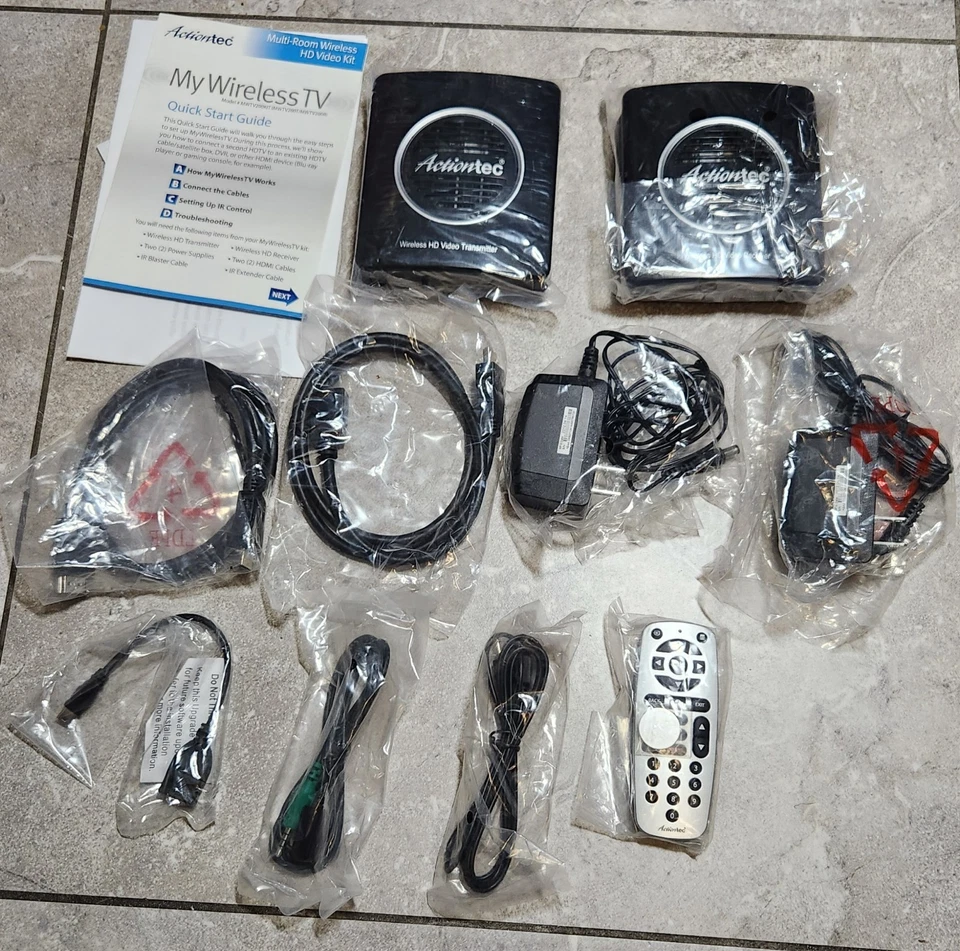 Actiontec My Wireless TV Multi Room Wireless HD Video Kit MWTV200KIT ( Untested) - Image 4 of 4