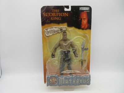 Vintage Scorpion King MATHAYUS Action Figure [JAKKS Pacific, 2002] NIP! The Rock