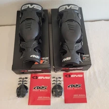 EVS Axis Sport Knee Braces Pair NIB Set size small Left & Right CTI Fox Asterisk