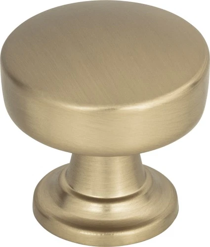 Atlas 325-CM Browning Round Knob 1 1/4 Inch - Champagne - Picture 2 of 2