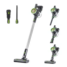 Lightweight Cordless Stick Vacuum Cleaner Convenient for Hard Floors, Recharg...