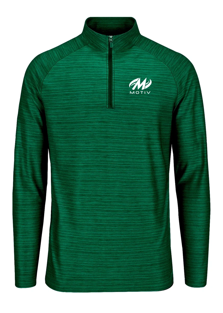 Motiv Bowling White Striker Quarter Zip Pullover | eBay