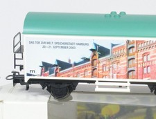 H0 Kühlwagen Speicherstadt Hamburg Wunderland Märklin 94208 neuw. OVP