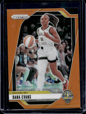 2024 Panini Prizm WNBA - Dana Evans #72 Orange Prizm /99