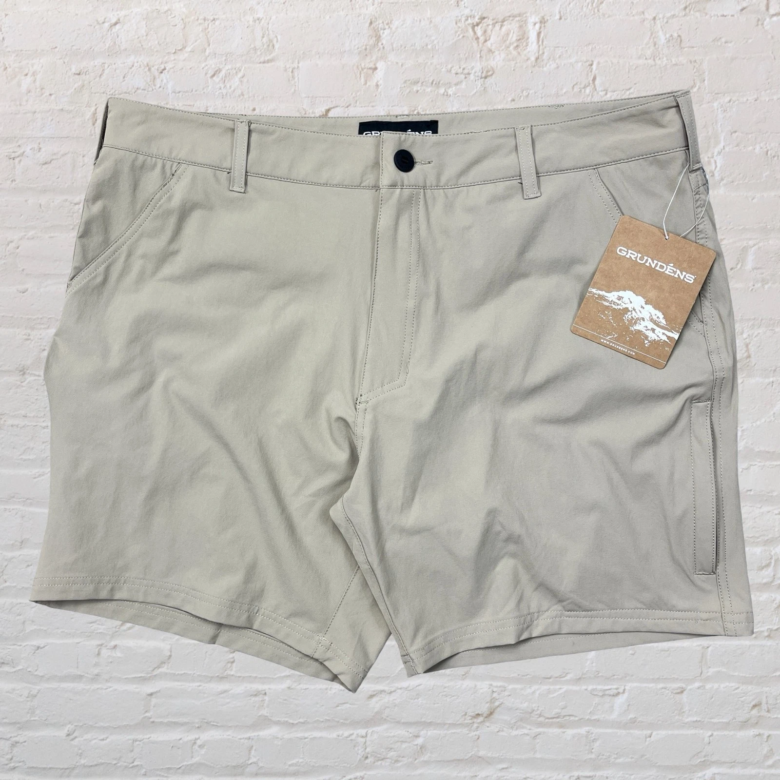 Grundens Shorts Gaff 7" Fishing Outdoors Performance Quick Dry UPF 50 Mens 38