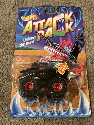 Hot Wheels The DarkClaw 1992 Attack Pack Sealed 0694 Evil Rat Pack