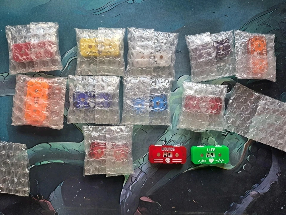 8 X Dragon Shield Sleeves Matte + Lifecounter - Bild 2 von 2