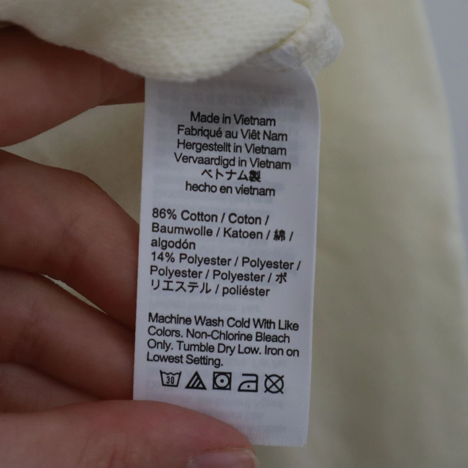 Chaqueta Crewcuts French Terry Dama Niñas XXS (2-3) Marfil Rich Auntie Core Nueva con Etiquetas Foto 4 de 4