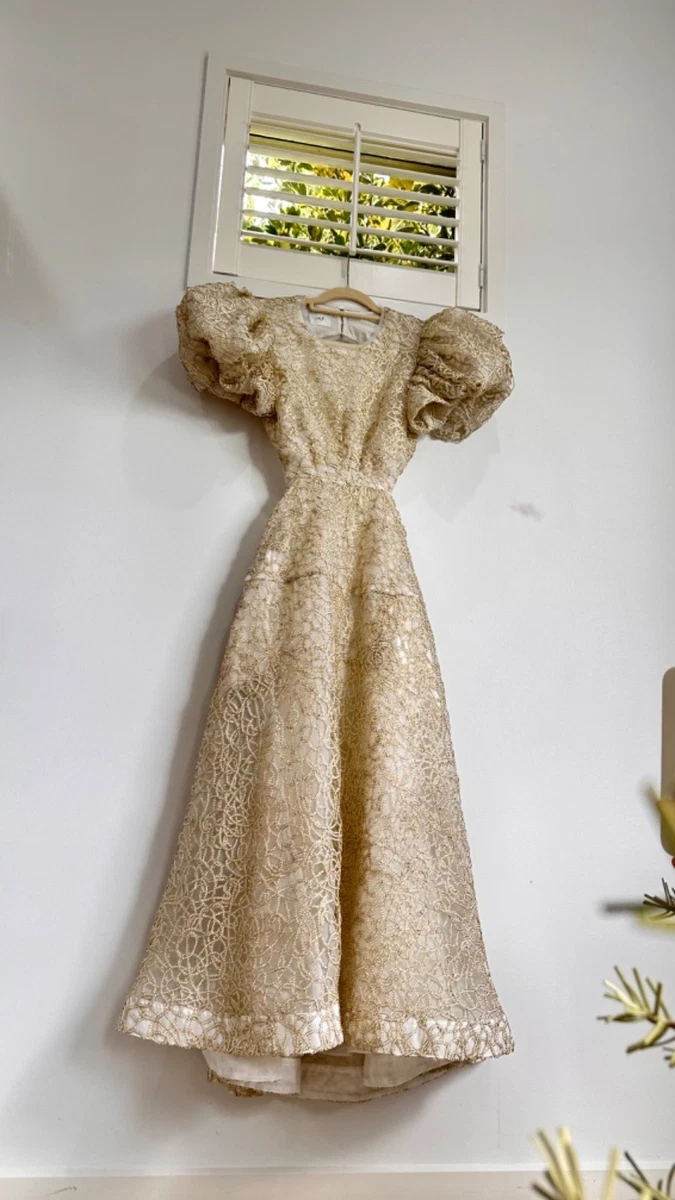 aje gold sequin dress Sequin Rose Gold Bridesmaid Dresses Mermaid Wedding Guest Dress –  MyChicDress main image 0
