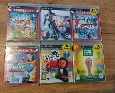 Lot 6 Jeux / Playstation 3 / PS3 / Neufs Blisters - Photo 1/3