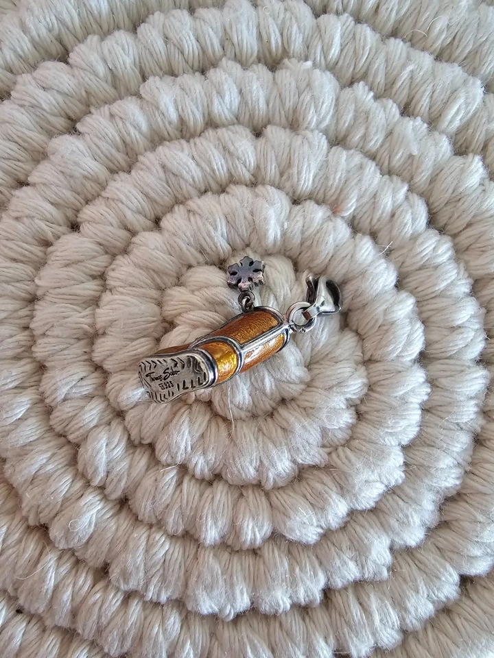 ♥ Blogger Thomas Sabo Anhänger Charm Ugg Boot Stiefel braun 925 0718-007-2 NEU ♥ - Bild 4 von 4