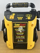 EVERSTART MAXX 1200A JUMP STARTER,AIR COMPRESSOR, USB,AC POWER # J5CPDE