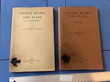 Vintage 1950s Grafton & Co, Filmed Books & Plays Supplement By Enser, 1952-1957