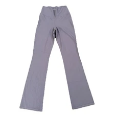 Athleta Transcend Slim Pant Women’s Medium Purple Flare Yoga Stretch Soft