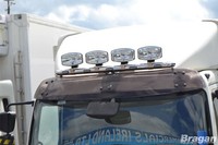 DachträGer + LED + Spotlichter FüR Mercedes Atego Lkw Frontlampe Aus Edelstahl