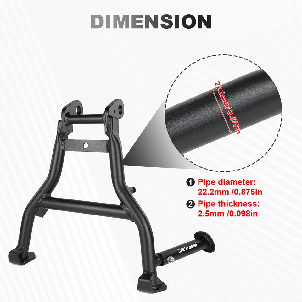 Подходит для Honda CB500X 2019-2023 мотоцикл вертикальная центральная подставка кронштейн основной стойки - Изображение 3 из 4