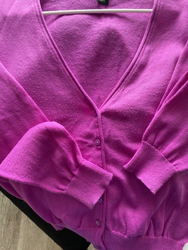 H&M Women Purple Cardigan Size Small Pre Owned - Picture 4 of 5