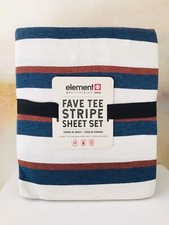 Pottery Barn PB Teen Element Favorite Tee Organic 100 Cotton Sheet Set TWIN