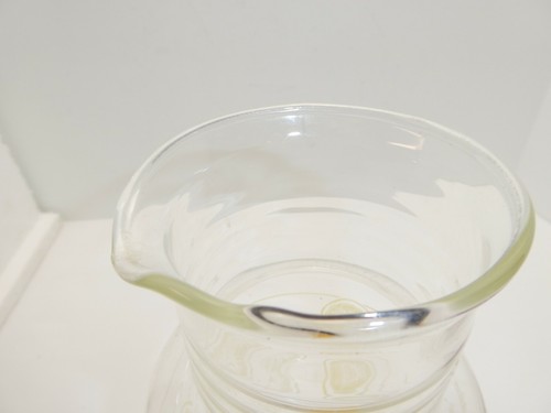Vintage Pyrex USA 2 qt fetta di limone limonata O.J. Brocca caraffa barattolo con coperchio 7520 - Foto 5 di 7