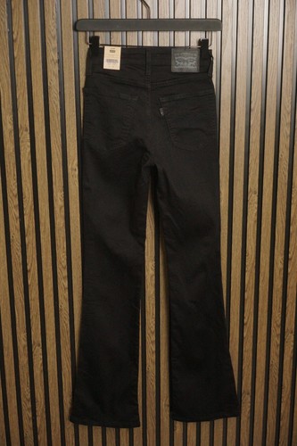 Damen Levi's Jeans Stretch Baumwolle Schwarz 725 High Rise Bootcut W24 L32 JJJ572 - Bild 2 von 12