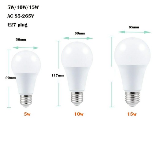 E27 Smart LED Light Bulbs RGB Dimmable Colorful Lamp With IR Remote Controller - Picture 9 of 17