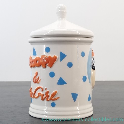 Extremely rare! Droopy and the Girl storage jar. Tex Avery storage jar. - Picture 6 of 12