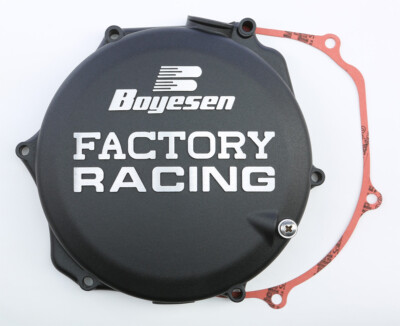 Boyesen Factory Clutch Cover Black Fits SUZUKI RMZ450 2008-2021 CC-26AB