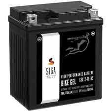 SIGA BIKE GEL Motorrad Batterie YTX7L-BS 7Ah 12V 170A/EN Gel12-7L-BS, YTX7L-4