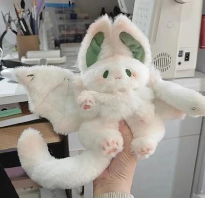 HABO Fledermaus-Kaninchen Plüschtier   Kawaii Fledermaus Plüschpuppe für Kinder