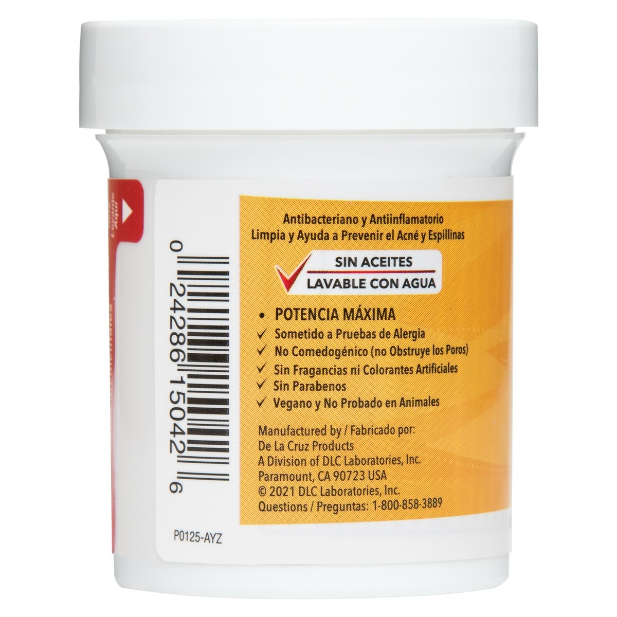 De La Cruz 10% Sulfur Ointment Acne Medication, Max Strength 2.6