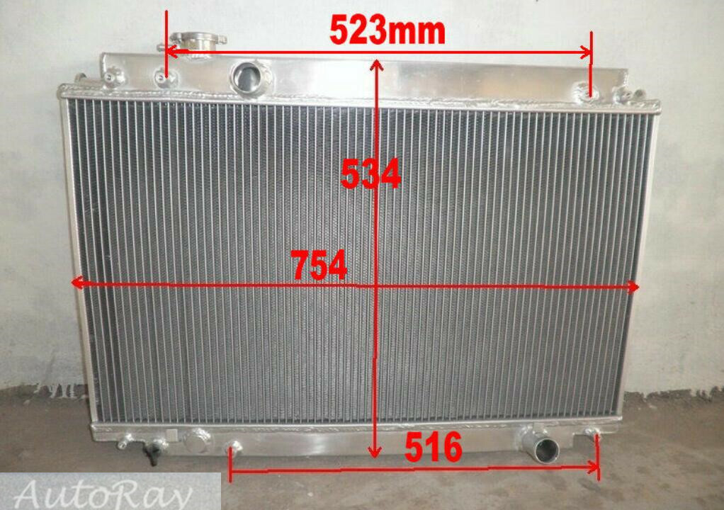 Full Aluminum Radiator for Lexus SC300 Z30/Toyota Soarer JZZ31 3.0 ...
