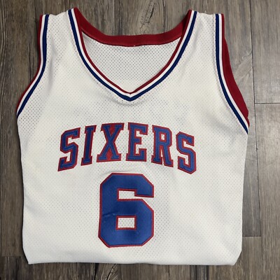 Authentic Dr J Julius Erving #6 Mitchell & Ness 82-83 76ers Jersey