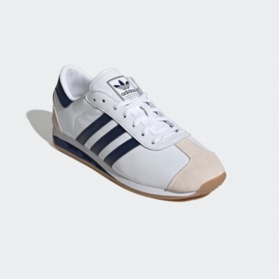 Adidas Country II - White Navy / JP7671 / Mens Sneakers Shoes
