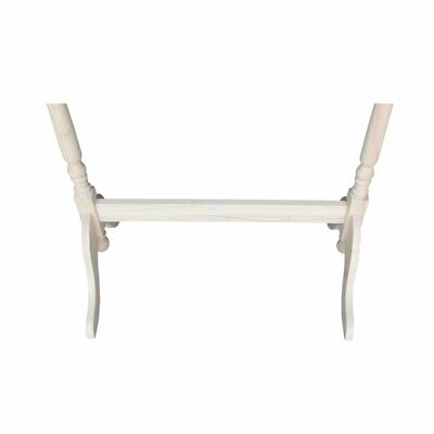 International Concepts Unfinished Wood Quilt Rack eBay