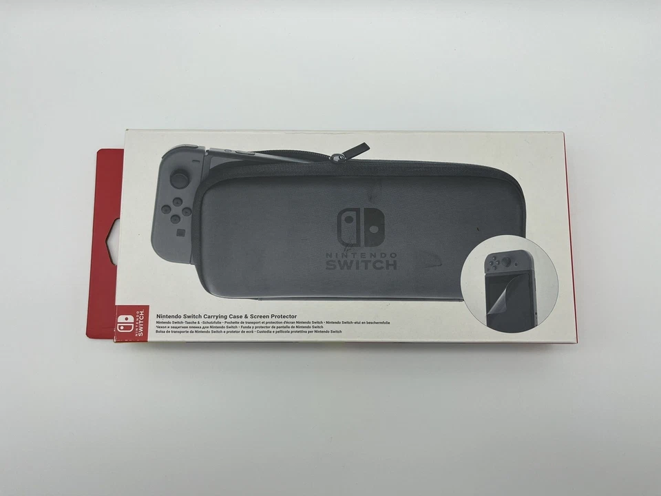 Nintendo Switch Case inkl. Screen Protector Schutzhülle Schutzcase NEU - Bild 1 von 1