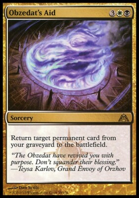 Obzedat's Aid ~ Dragon's Maze [ Excellent ] [ Magic MTG ]