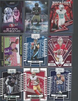 2023 Absolute Football - Color Variations - Inserts - RC - PYC